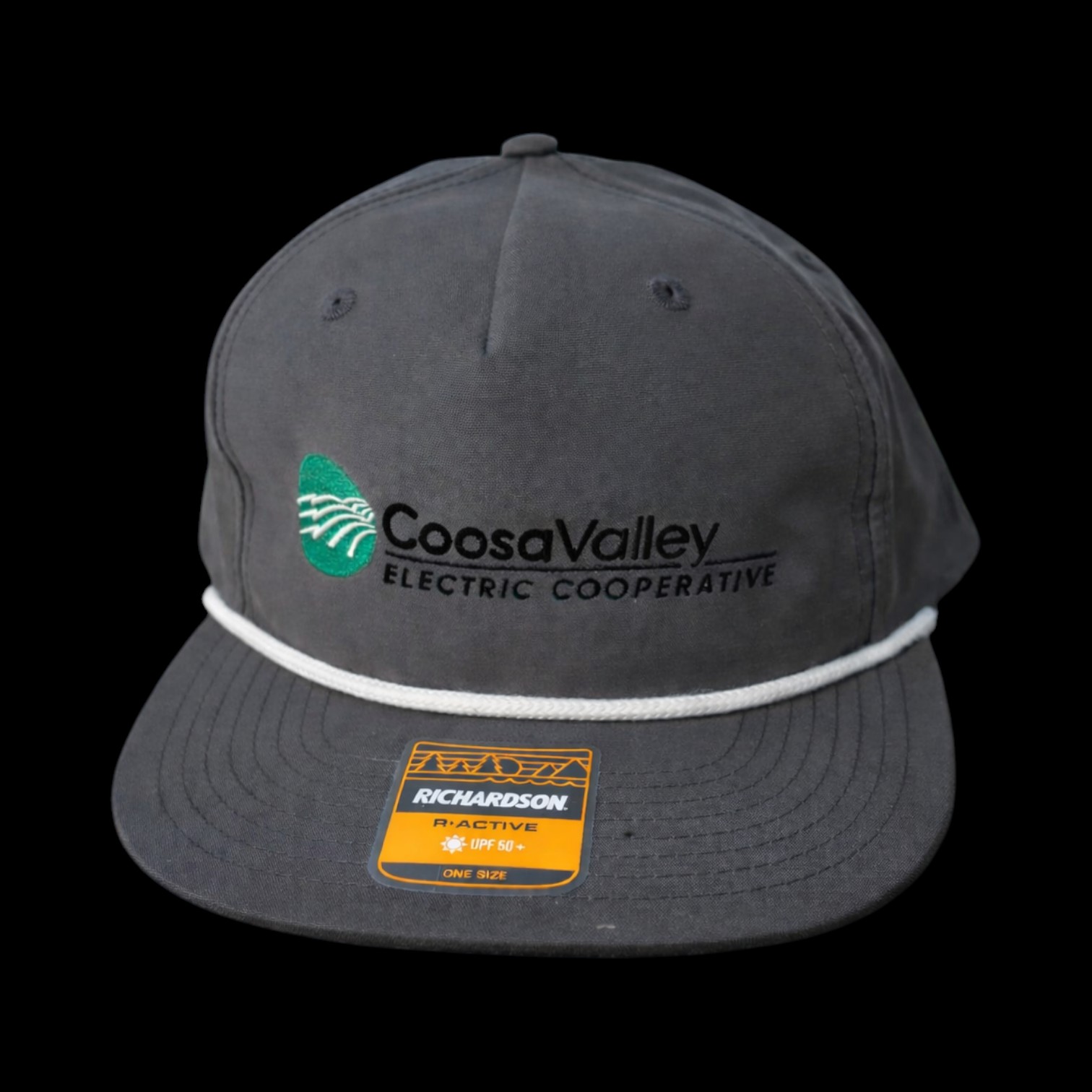 Coosa Valley Electric Cooperative — Charcoal Rope Hat