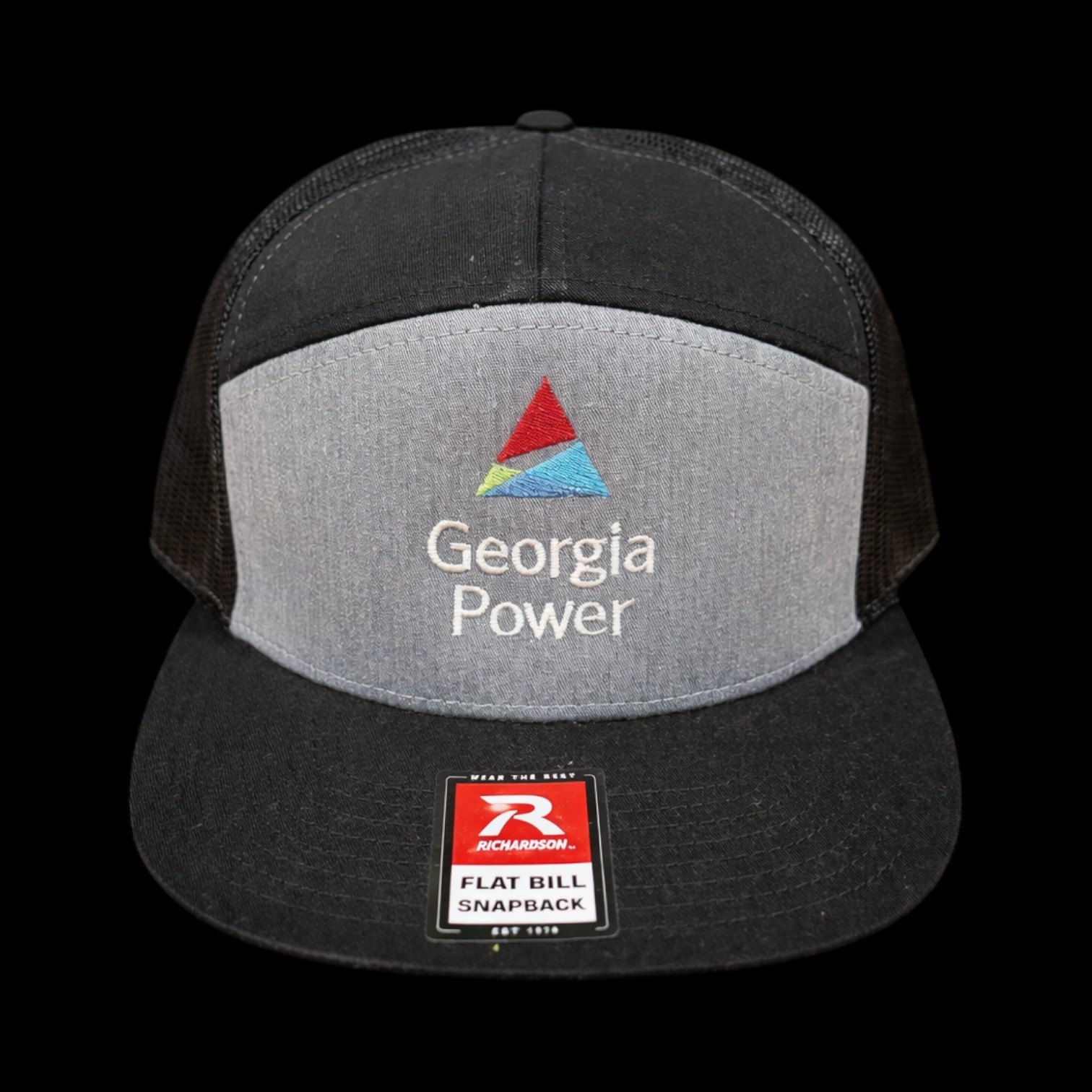 Georgia Power — Heather/Black 7-Panel